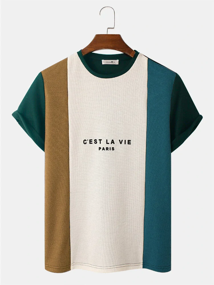 Cest la vie - Dubble stripe Paris T-Shirt - Image 5