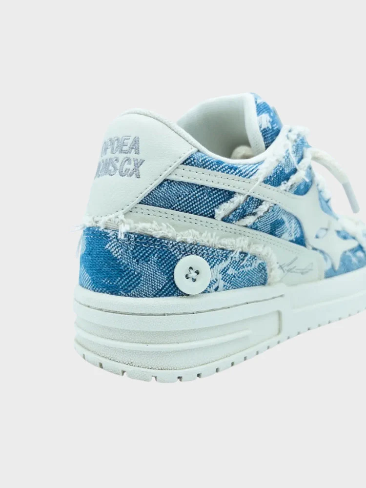 DCRB Broken Denim Sneakers - Image 6