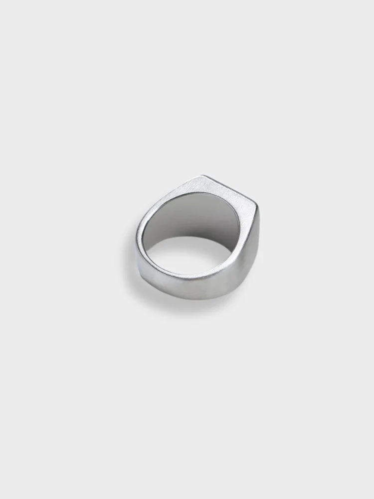 Silver Signet Ring - Image 5