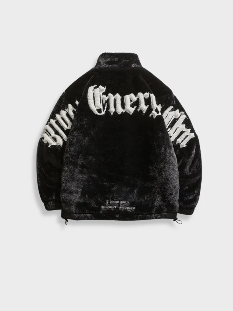 Street Letter Fleece Jacket - Image 3